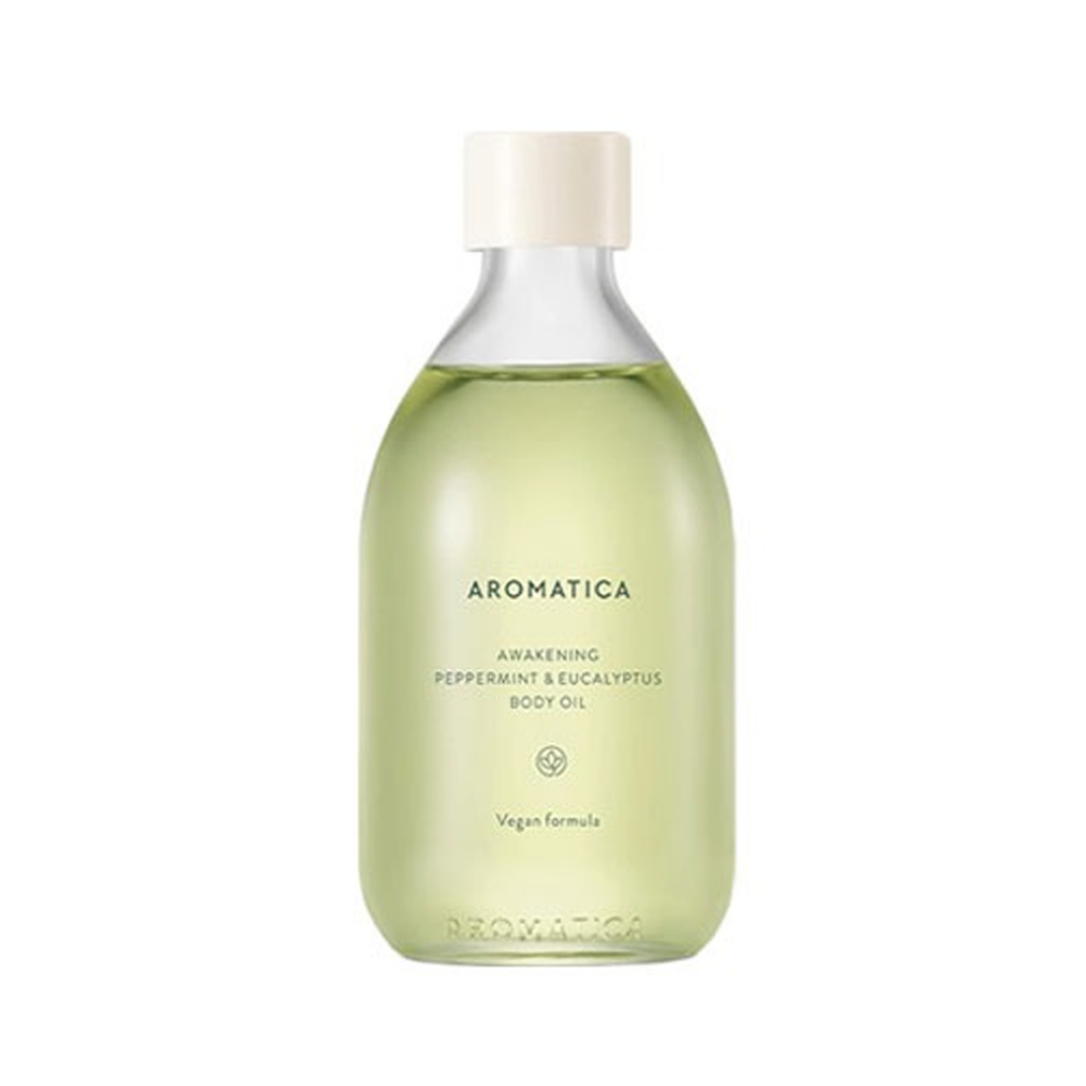 AROMATICA Awakening Body Oil Peppermint & Eucalyptus 100ml - DODOSKIN