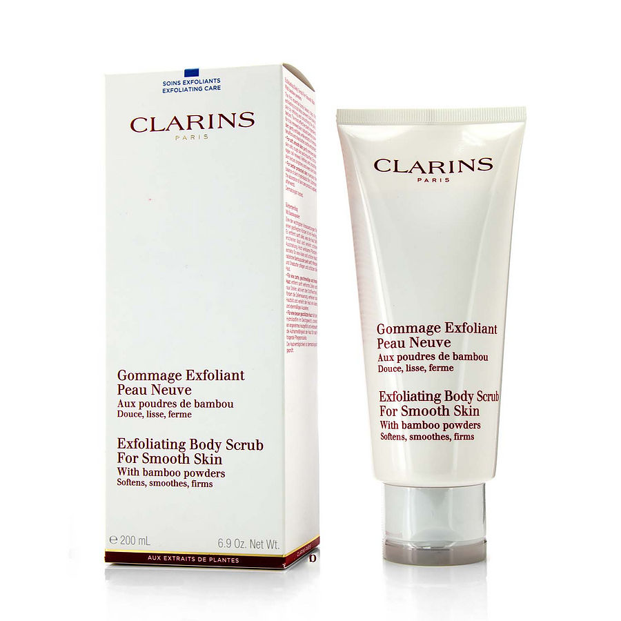 Clarins exfoliating body scrub for smooth skin 200ml/7oz