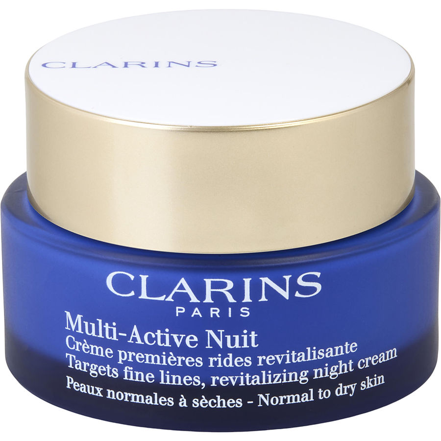 Clarins multiactive night targets fine lines revitalizing night cream for normal to dry skin 50ml/1.7oz