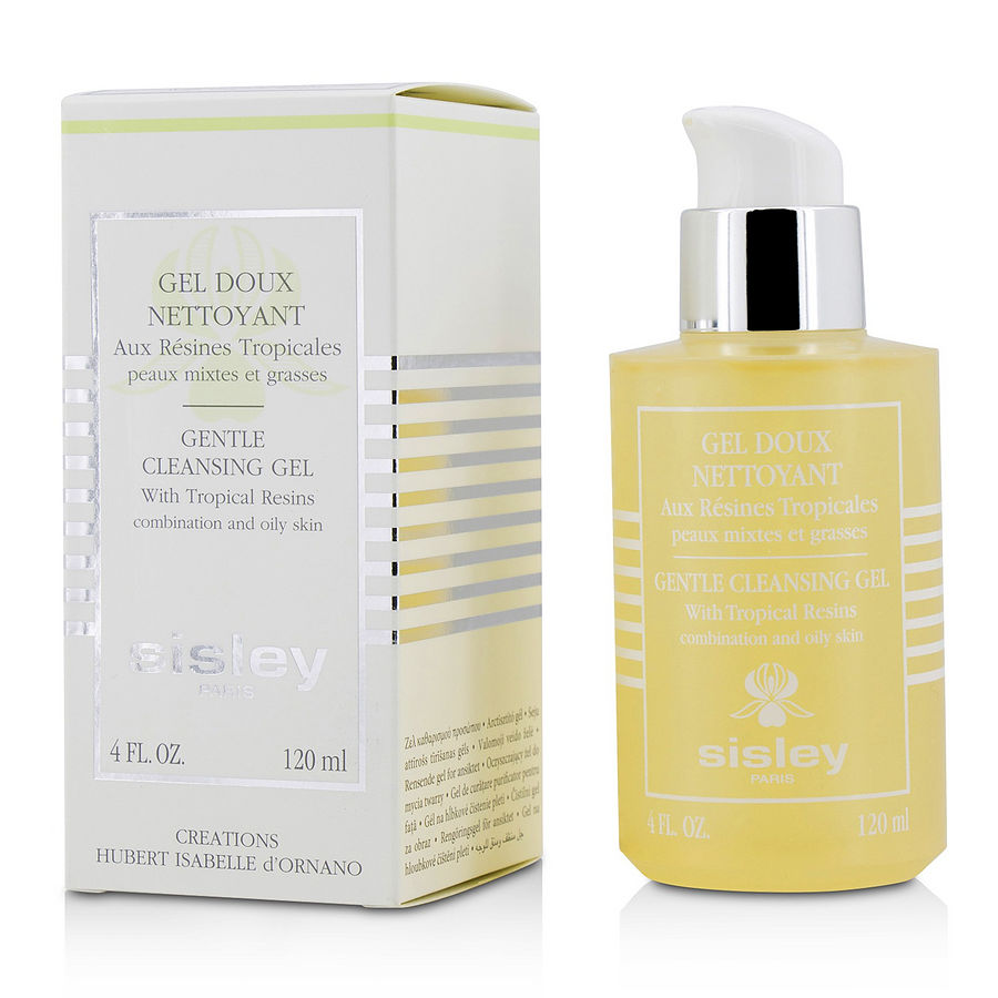 Sisley gentle cleansing gel with tropical resins - for combination & oily skin 120ml/4oz