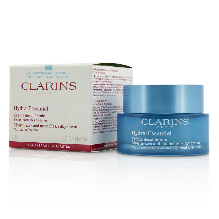 Clarins hydraessentiel moisturizes & quenches silky cream normal to dry skin 50ml/1.7oz