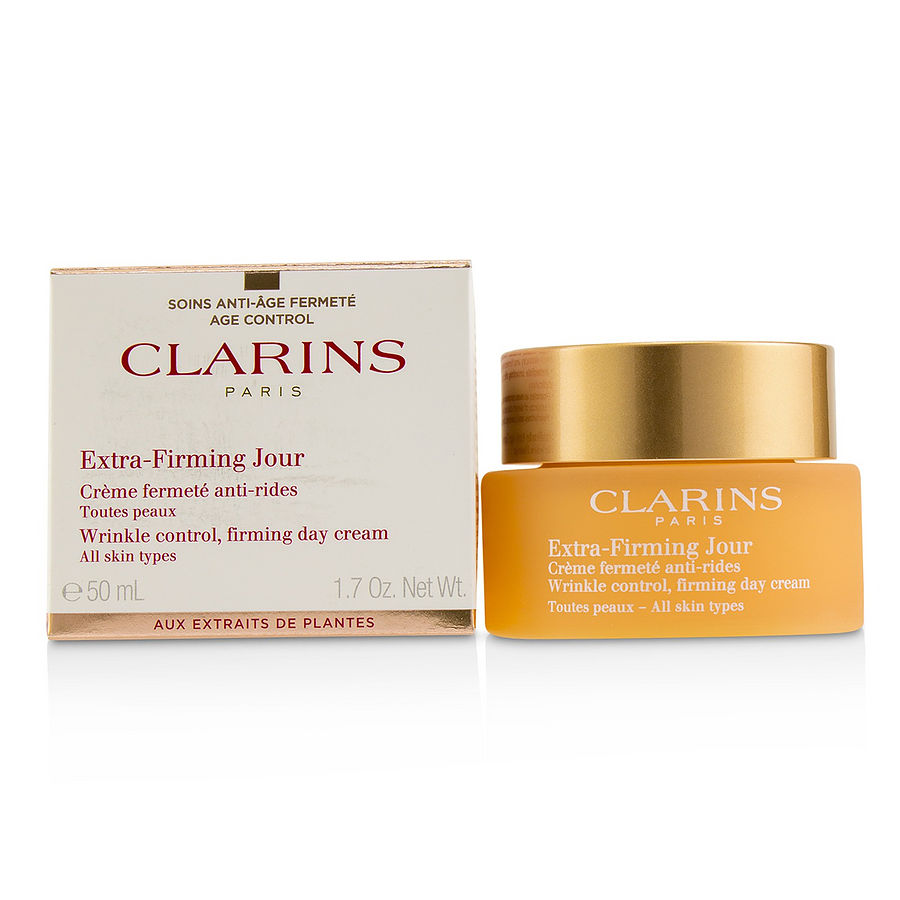 Clarins extrafirming jour wrinkle control, firming day cream all skin types 50ml/1.7oz