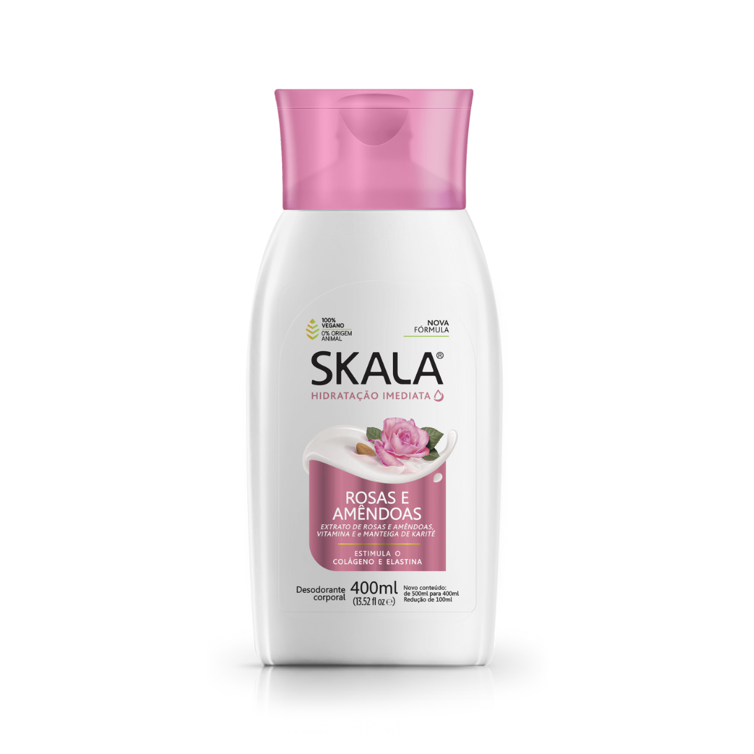 Skala Body Moisturizer Roses And Almonds 400ml