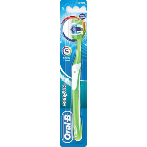 ORAL B TOOTHBRUSH 5 WAY CLEAN - MEDIUM