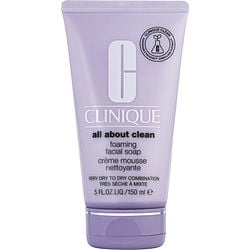Clinique all about clean foaming facial soap ( very dry to dry combination ) -150ml/5oz