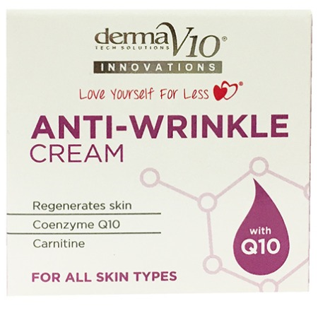 DERMA V10 MOISTURIZING FACE CREAM