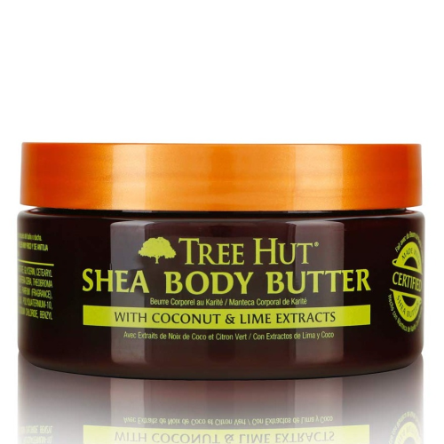 Tree Hut 24 Hour Intense Hydrating Shea Body Butter, Coconut Lime, 7 Ounce