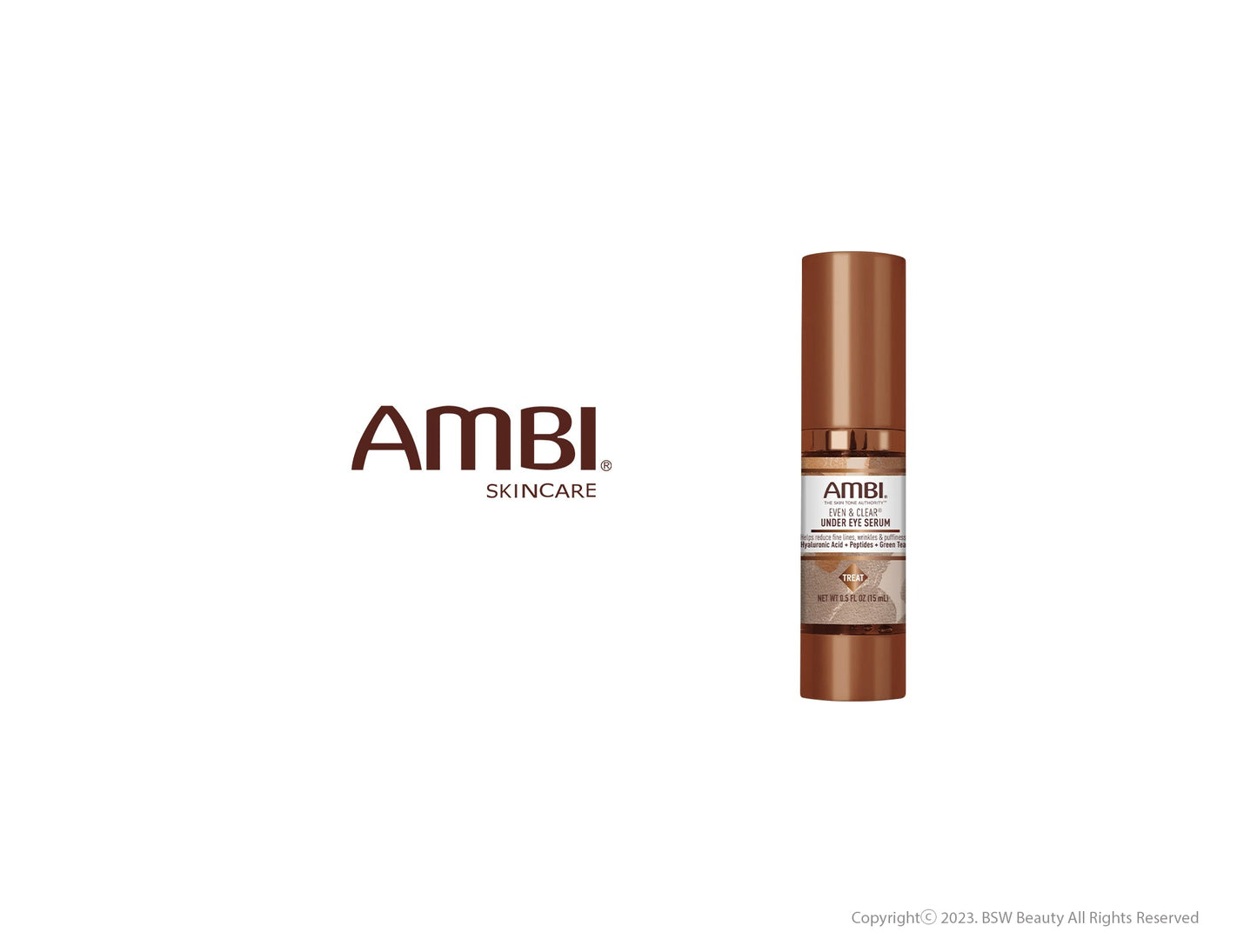 AMBI EVEN & CLEAR UNDER EYE SERUM 0.5OZ
