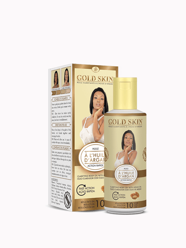 Gold Skin Clarifying Body Oil With Argan oil 70ml