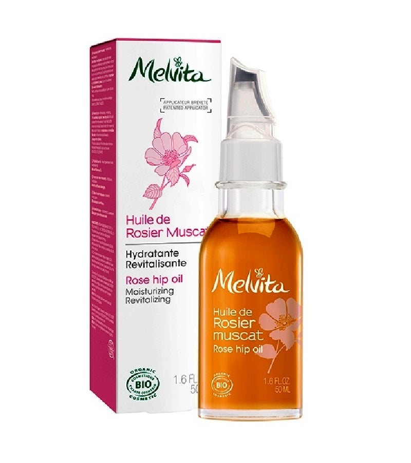 MELVITA ORGANIC NUTMEG FACE & BEAUTY OIL - 50 ml