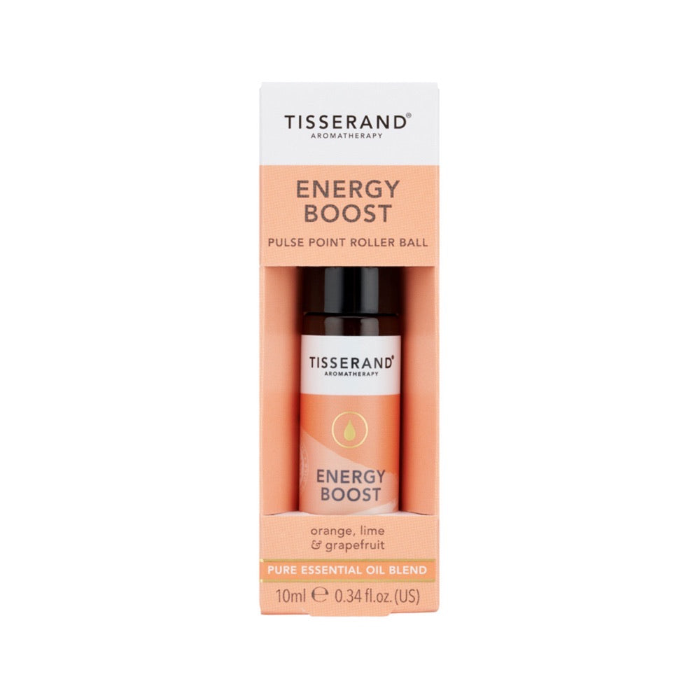 Tisserand Essential Oil Blend Roller Ball Energy Boost 10ml