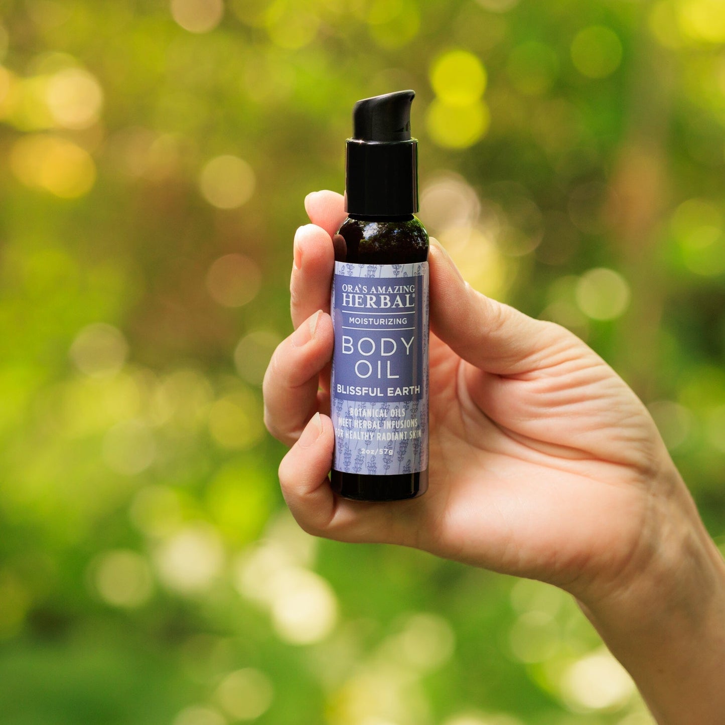 Body Oil, Blissful Earth Body Oil Ora's Amazing Herbal 2 oz