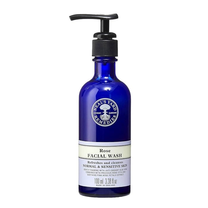 Neal's Yard Remedies Rose Facial Wash Normal & Sensitive Skin 100mL
