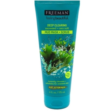FREEMAN DEEP CLEARING MUD MASK AND SCRUB