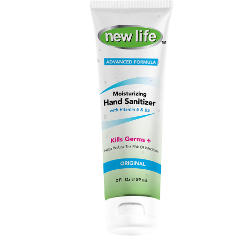 New Life Moisturizing Hand Sanitizer Tube 2 oz