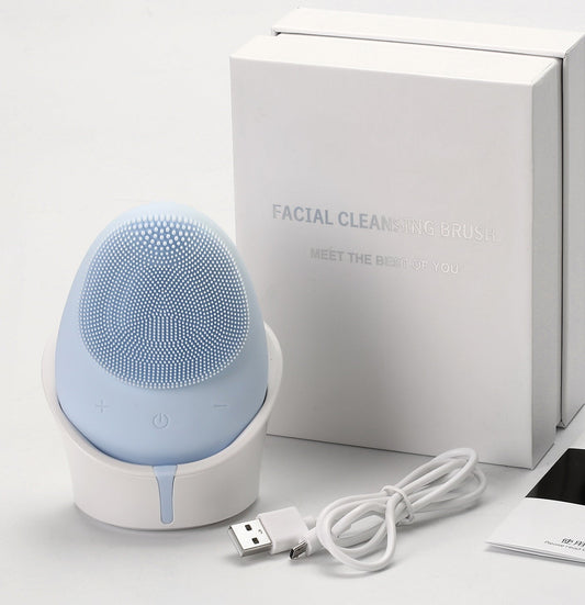 Mellow W-SONIC Silicone Facial Cleansing Brush by ZAQ Skin & Body