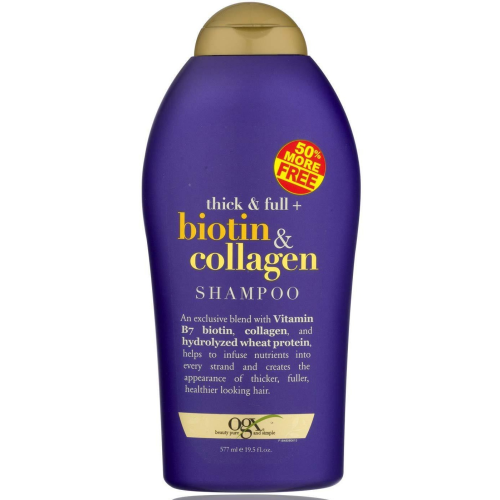 OGX Thick & Full + Biotin & Collagen, 19.5 fl oz