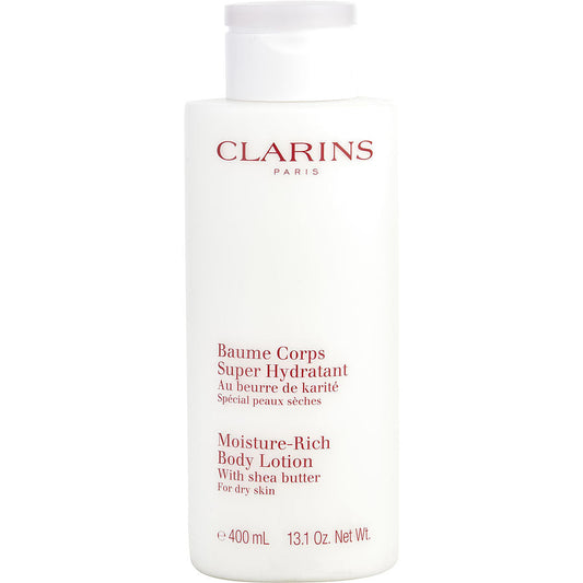 Clarins moisture rich body lotion ( for dry skin )400ml/13.5oz