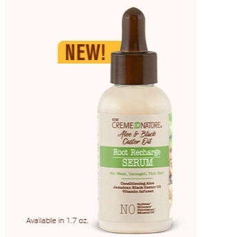 Creme Of Nature Aloe & Black Castor Oil Root Recharge Serum 1.7oz