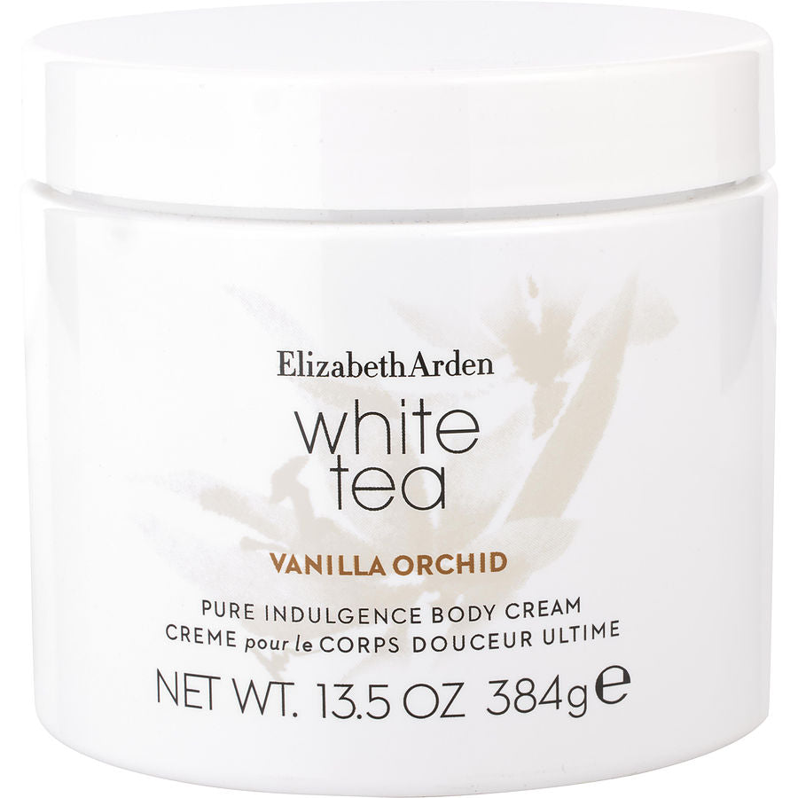 White tea vanilla orchid by elizabeth arden body cream 13.5 oz