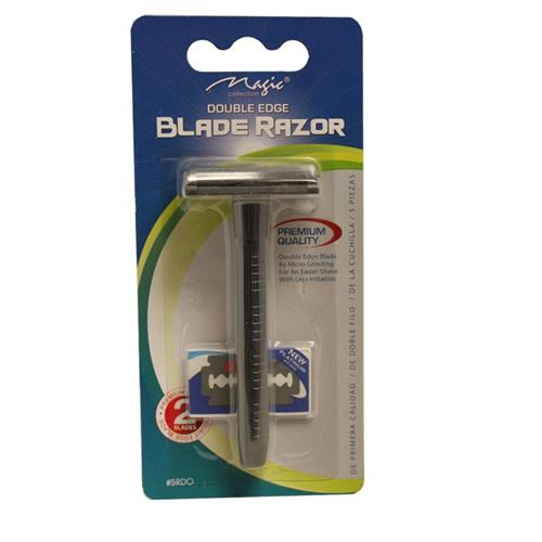 Magic Double Edge Razor Blade, 2 Blades Included