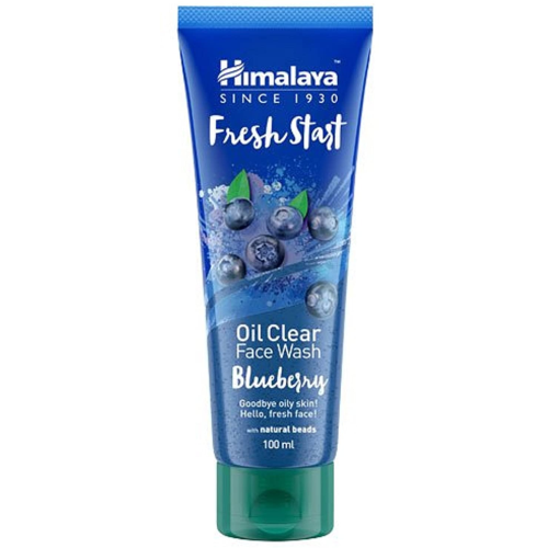 Himalaya Fresh Start Oil Clear Face Wash, Blueberry, 100ml