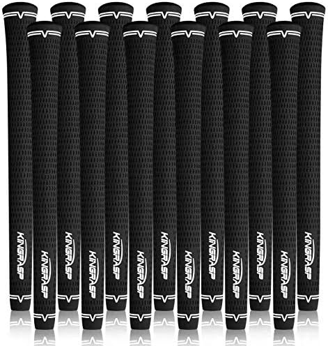 Golf Grips, Standard/Mid Size 5 Colors for Choice, Rubber Golf Club Grips Golf Grips Kit