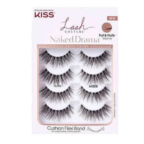 Kiss Lash Couture 4 Pack Pair Eyelashes