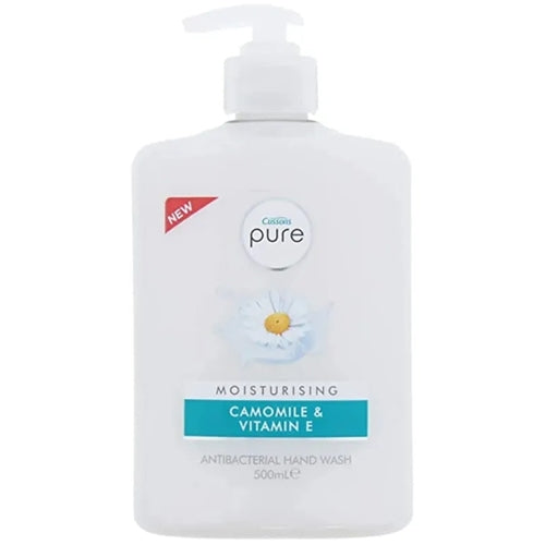 Cussons Creations Pure Moisturising Chamomile & Vitamin E Antibacterial Hand Wash 500ml