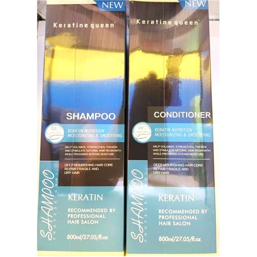 Keratine Queen Keratin Nutrition Moisturizing & Smoothing Hair Care 800ml