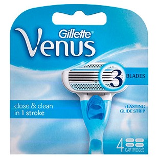 Gillette Venus Cartridges - 4 Pack