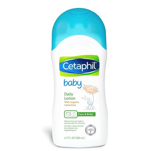 Cetaphil Baby Daily Lotion with Organic Calendula 6.7 Fl. Oz