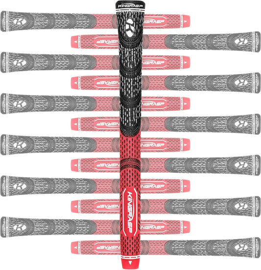 Golf Grips 13 Pack,Standard/Midsize, Hybrid Golf Club Grips, All Weather Control and High Feedback Golf Club Grips,6 Colors Optional