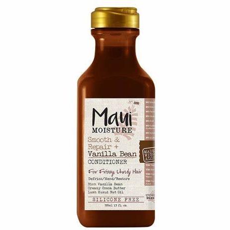 Maui Moisture Smooth & Repair Vanilla Bean For Frizzy & Unruly Hair 13 fl oz