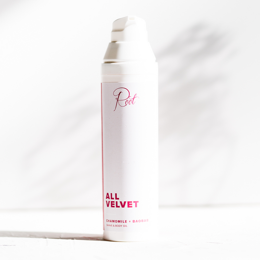 All Velvet Chamomile + Baobab Shave & Body Oil