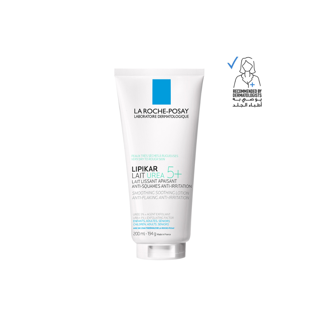 La Roche-Posay Lipikar Lait 5% Urea Body Lotion for Dry and Rough Skin 200ml