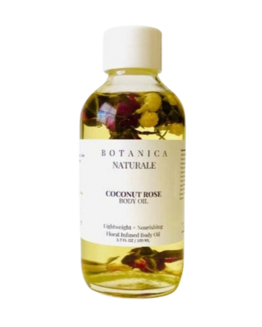 Coconut Rose Body Oil