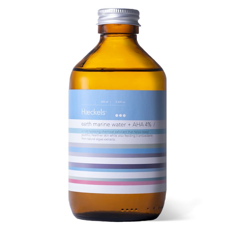 Earth Marine Water +AHA 4% Exfoliant, 250 ml by Haeckels