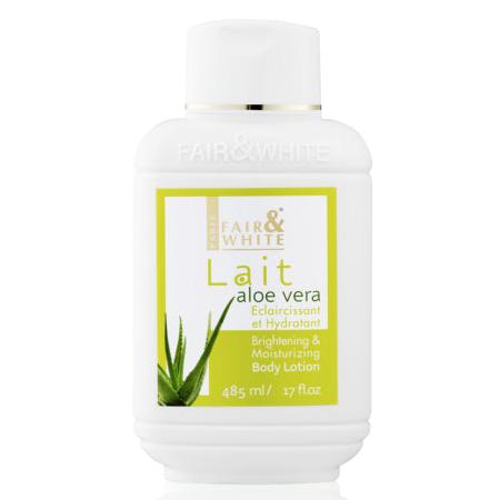 Fair & White Aloe Vera Brightening & Moisturising Body Lotion 485ml