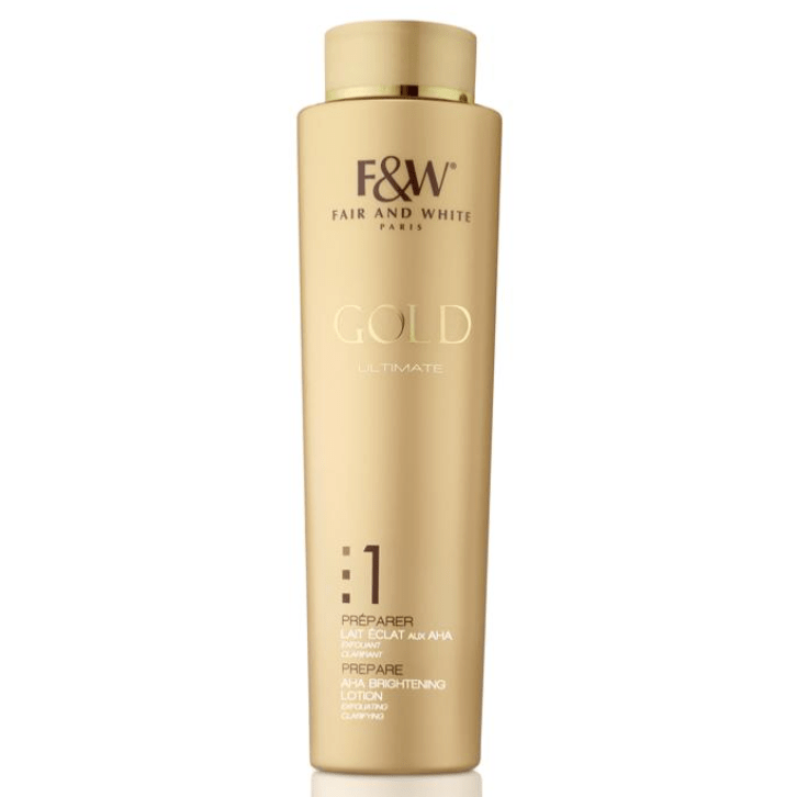 Fair & White Gold :1 AHA Brightening Lotion 350 ml