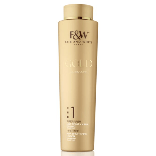 Fair & White Gold :1 AHA Brightening Lotion 350 ml