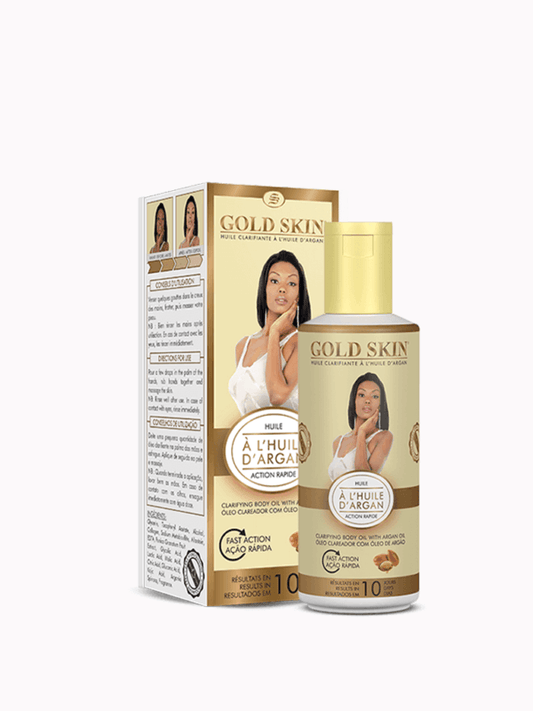 Gold Skin Clarifying Body Oil With Argan oil 70ml