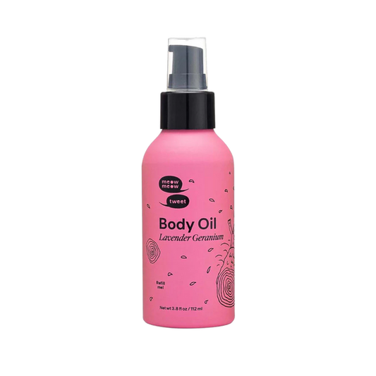 Meow Meow Tweet Lavender Geranium Body Oil