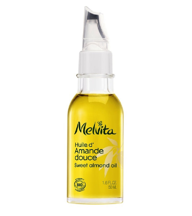 MELVITA ORGANIC SWEET ALMOND FACE & BEAUTY OIL - 50 ml
