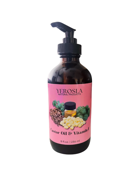 Castor Oil & Vitamin E for face and body