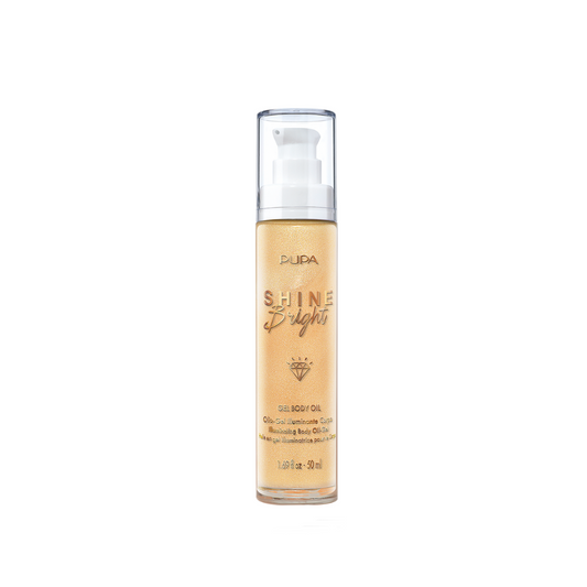 Pupa Milano Gel Body Oil Shine Bright - Gold Diamond
