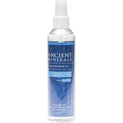 ANCIENT MINERALS Magnesium Oil 50% & MSM Ultra 237ml