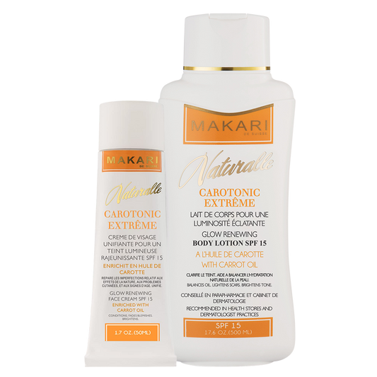 MAKARI Carotonic Extreme Lotion + Cream Set