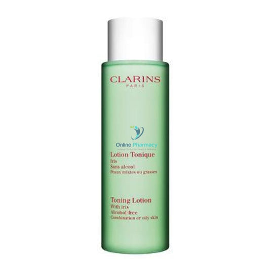 Clarins Toning Lotion with Iris- Sage & Iris To Cleanse Skin & Impurities