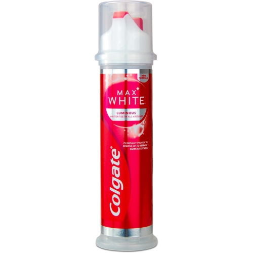 COLGATE MAX WHITE TOOTHPASTE - LUMINOUS 100ML